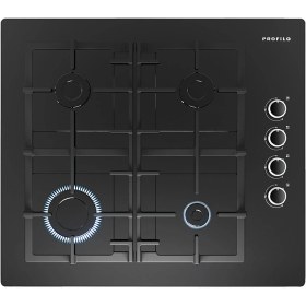 Resim Profilo OO36P6O92D Siyah Cam Ankastre Ocak 