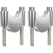 Resim Dream011 22mm Gümüş Evrensel Motosiklet Gidon Yükseltici Alüminyum 