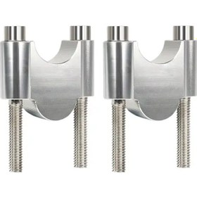 Resim Dream011 22mm Gümüş Evrensel Motosiklet Gidon Yükseltici Alüminyum 