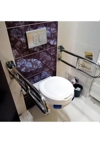 Resim Engelli Tutunma Barı Tuvalet Kağıtlıklı Banyo Wc Küvet Paslanmaz 1 ADET Diğer 