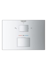 Resim Grohe Grohtherm Cube Termostatik Banyo Duş Bataryası 2 Çıkışlı Di 