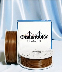 Resim 3d Baskı Abs Filament Kahverengi 1 Kg Ø 1,75mm 0,05 Mm Bambu Lab Uyumlu 1.75mm 