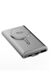 Resim Simex S-38 Polite Hızlı Şarj Temassız 22.5 W 10000 Mah Dahili Kablolu Powerbank 