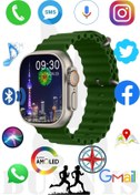 Resim Bunnys Reeder P13 Blue 2022 Uyumlu Watch 8 Ultra 49MM Akıllı Saat HK8 PRO MAX AMOLED EKRAN 