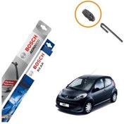 Resim Peugeot 107 Muz Silecek Takımı Ön Arka Bosch Aeroeco 2005-2014 