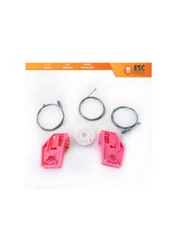 Resim Skoda Octavia MK2 2004–2013 İçin Ön Sol Kapı Cam Kriko Tamir Seti 