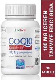 Resim LeeRoy CoQ10 100mg 30 Tablet 