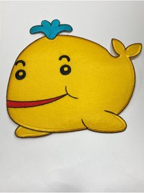 Resim karantuhafiye Bebek Battaniye Aplikesi / Bebek ve Çocuk Aplikesi / Büyük Boy Balık 