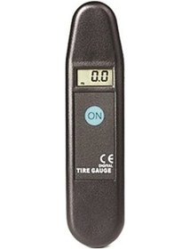 Resim Siyah Dijital Tank Lastik Hava Basınç Ölçer Analiz Ölçüm Cihazı 