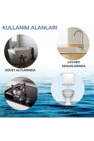 Resim Genel Markalar Banyo Küvet Lavabo Sızdırmaz Izolasyon Bant Beyaz 
