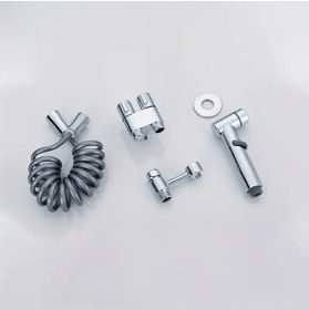 Resim Quviem Çiftli Musluklu Taharetmatik Qu-601099534937214 