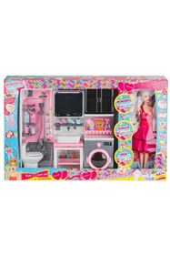 Resim NW NessiWorld OYD-02393 Bebek ile Banyo Seti Oyun Zamanı -Oydaş Oyuncak 