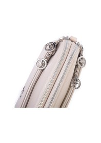 Resim Nas Bag Kadın Günlük Sade Şık Çok Gözlü Çapraz Çanta 23x14 Cm Kum Lopez 