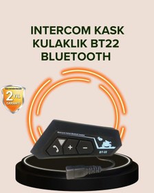 Resim Ceylan Adam Bluetooth 5.0 Motosiklet Kask Kulaklık Eller Serbest Ve Müzik Özellikli 