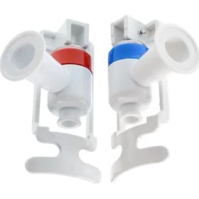 Resim FullYedek Premier Sebil Musluk Takımı , Premier Su Pınarı Çeşmesi Sıcak Soğuk Musluğu Seti 