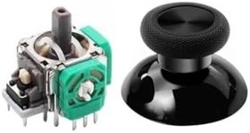 Resim Xbox One Analog Motor Ve Topuz Seti 1+1 Xbox One Kol Analog Uyumlu Tamir Seti Yedek Parça 