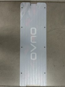 Resim bisiklet dünyam Onvo Scooter 12X Plus | Ov 13 | 13X Plus Pleksi Tabanlık - Delikli Deck 2.8MM Zırh Temalı 