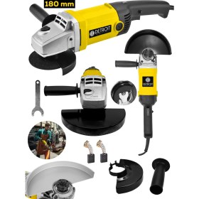Resim Detroit Usa Powertools Büyük Boy 180MM Taşlama Makinesi Metal Kesme Spiral Jet Taşı 180MM Taş-Mavi 