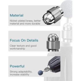 Resim Benagee 10 Adet Pirinç Pens, Yedek 4485 Hızlı Değişim Döner (Yurt Dışından) 