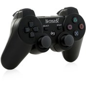 Resim Kontorland Kablosuz Şarjlı Kontrol Cihazı PS3/ PC/PS2 Siyah 