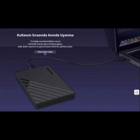 Resim Hıksemı MHB201, 1tb, 2.5", USB 3.0, 5gbps, Taşınabilir Harici SSD 