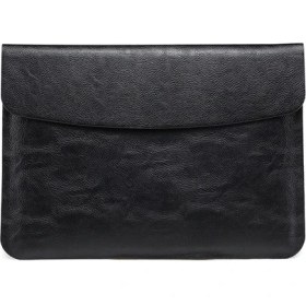 Resim SZYKD Yatay Litchi Doku Laptop Çantası MacBook Için Liner Çanta 12 Inç A1534 (Liner Çanta Siyah) 