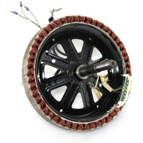 Resim Elektrikli Motosiklet Motoru Zwd406 - Zwd206l Uyumlu 250w Model 