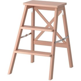 Resim Bekvam Portatif Merdiven , Kayın, 63 Cm Katlanır Portatif 