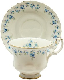 Resim İngiliz Royal Albert Memory Lane çay fincanı 