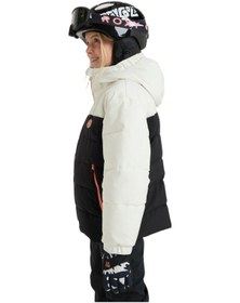 Resim Roxy Roxy Snowyhill Puffy Girl Çocuk Siyah Snowboard Ceketi 11793 Siyah 