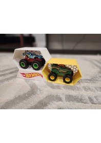 Resim Hasfar Tech Hot Whels Monster Truck Garaj Düzenleyici Sergisi 2li 