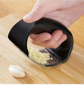 Resim Mybru Paslanmaz Çelik Sarımsak Ezici Öğütücü Gümüş 