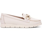 Resim Venüs 25076042 Kadın Hakiki Deri Tokalı Comfort Günlük Ayakkabı Bej 