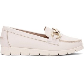 Resim Venüs 25076042 Kadın Hakiki Deri Tokalı Comfort Günlük Ayakkabı Bej 