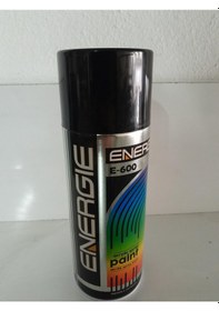Resim Energie Parlak Siyah Sprey Boya 