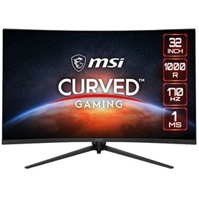 Resim MSI G321CQP E2 31.5" 1 MS 170 Hz HDMI DP Curved LED Oyuncu Monitörü MSI