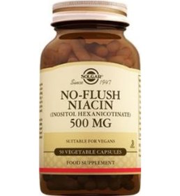 Resim Solgar No-Flush Niacin 500 MG 50 Kapsül 