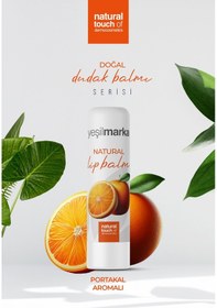 Resim Yeşilmarka Portakal Doğal Dudak Balmı 