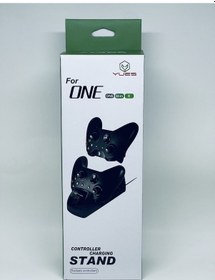 Resim Yues Xbox One S Gamepad Oyun Kolu Şarj Stand Göstergeli + Batary Xbox One/One S Uyumlu 