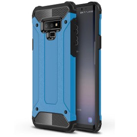 Resim Microsonic Samsung Galaxy Note 9 Kılıf Rugged Armor Mavi 