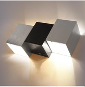 Resim 6w Merdiven Mutfak Banyo Çamaşır Odası Koridor Dolap Led Duvar Lambası, Ac 110-240v Sıcak Beyaz 