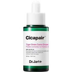 Resim Dr.Jart+ Cicapair Tiger Grass Camo Drops SPF 35 - Yatıştırıcı Etkili Solüsyon 30ml 