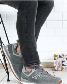 Resim Hammer Jack Meet Gri-Krep Hakiki Deri Erkek Spor Ayakkabı - 544097086 