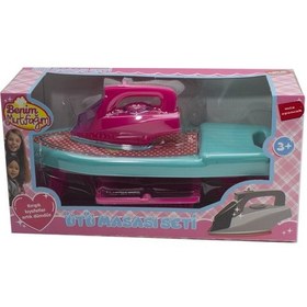 Resim Oyuncak Ütü Masası Prenses Ütü masası Mini Set 