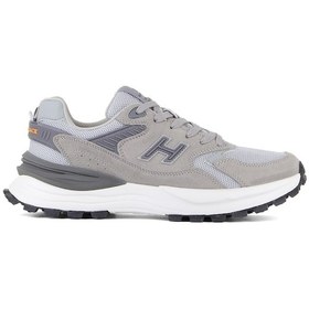 Resim Hammer Jack Peru Premium Hakiki Deri Erkek Spor Ayakkabı 167800000330 6 Gri Gri 