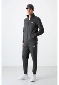 Resim Tommy Life Hugo Antrasit Melanj Jogger Erkek Eşofman Takım - 85198 Antrasit - Melanj Antrasit Melanj 