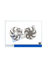 Resim Kale 414500 Fan Motoru Sağ Caddy Iıı-golf V-vı-plus-jetta Iıı-ıv-passat-scırocco-touran 200w-295mm 1k0959455dh-1k0959455q-3c0959455g 