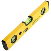 Resim Janissary 40cm Uzunluk Düz Alüminyum Kompakt Su Terazisi En= 40mm 