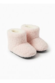 Resim Wayne's Welsoft Yumuşak Dokulu, Kaydırmaz Tabanlı, Kışlık Unisex Bebek Panduf 