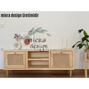 Resim miera design Ahşap Masif Tv Ünitesi 